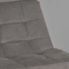 LABEL51 Fauteuil Alvar - Antraciet - Cosmo - Incl. Hocker - Afbeelding 3