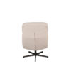 LABEL51 Fauteuil Alvar - Naturel - Boucle - Incl. Hocker - Afbeelding 2