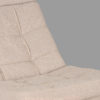 LABEL51 Fauteuil Alvar - Naturel - Boucle - Incl. Hocker - Afbeelding 3