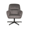 LABEL51 Fauteuil Moss - Antraciet - Cosmo - Afbeelding 3