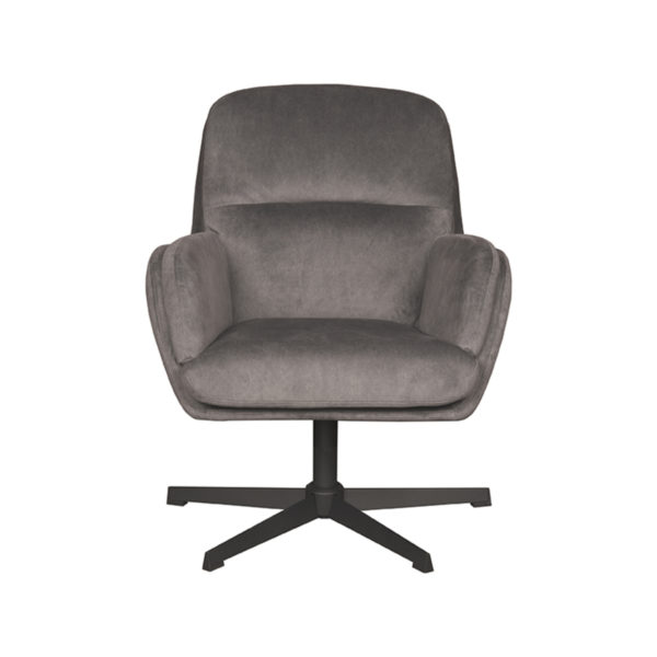 LABEL51 Fauteuil Moss - Antraciet - Cosmo - Afbeelding 3