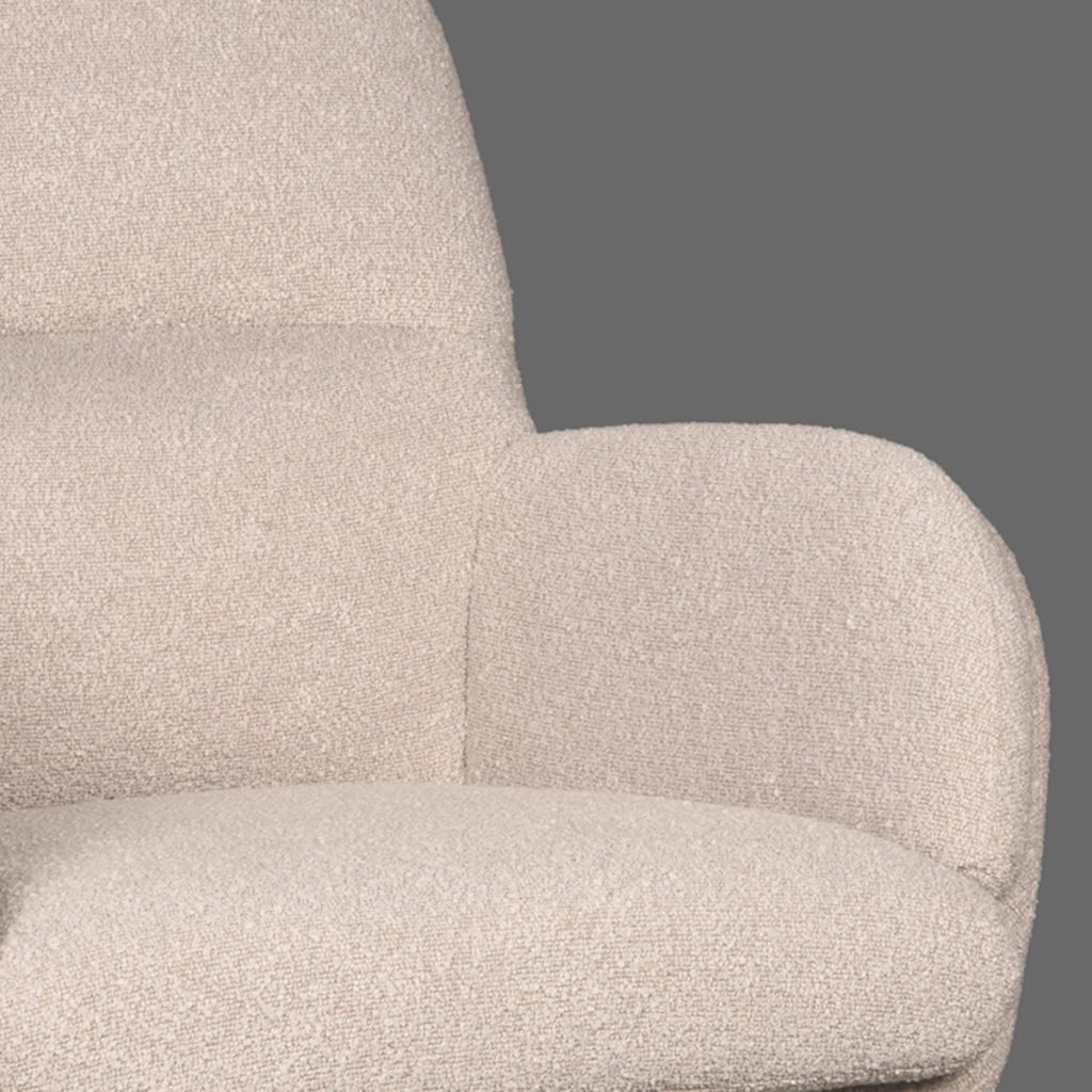 LABEL51 Fauteuil Moss - Naturel - Boucle - Afbeelding 6
