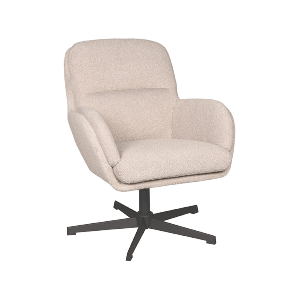 LABEL51 Fauteuil Moss - Naturel - Boucle - Afbeelding 2