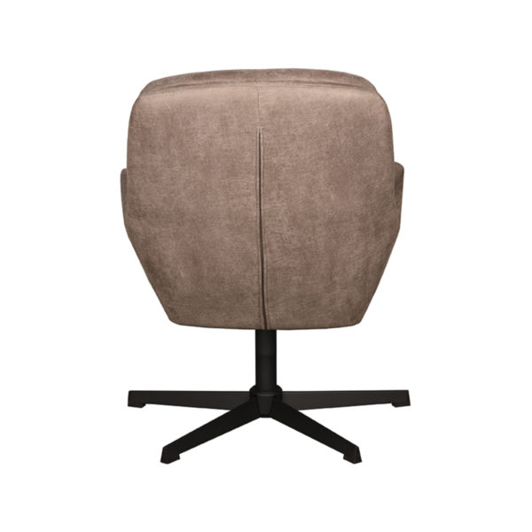 LABEL51 Fauteuil Moss - Taupe - Micro Suede - Afbeelding 5