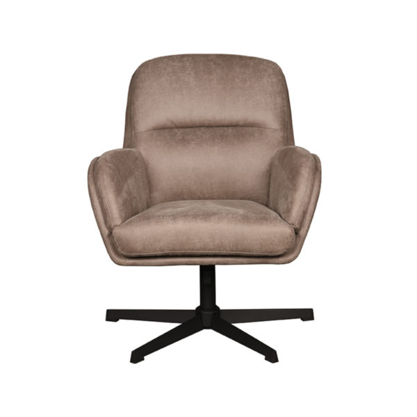 LABEL51 Fauteuil Moss - Taupe - Micro Suede - Afbeelding 3