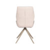 LABEL51 Eetkamerstoel Comfy - Naturel - Boucle - Taupe Onderstel - Afbeelding 4