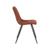 LABEL51 Eetkamerstoel Jelt - Rust - Velours - Afbeelding 3