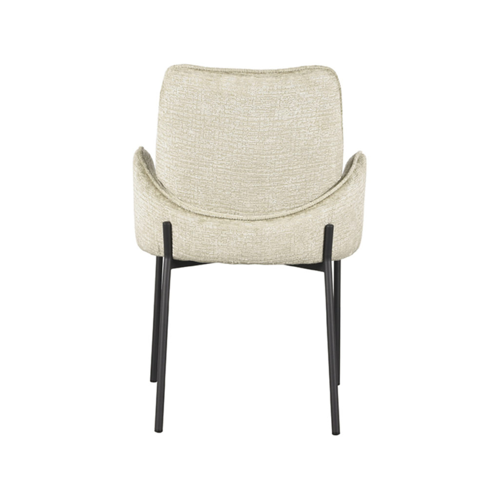 LABEL51 Eetkamerstoel Joni - Beige - Elegance - Afbeelding 2