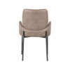 LABEL51 Eetkamerstoel Joni - Taupe - Microfiber - Afbeelding 4