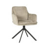 LABEL51 Eetkamerstoel Joy - Beige - Elegance - Afbeelding 2