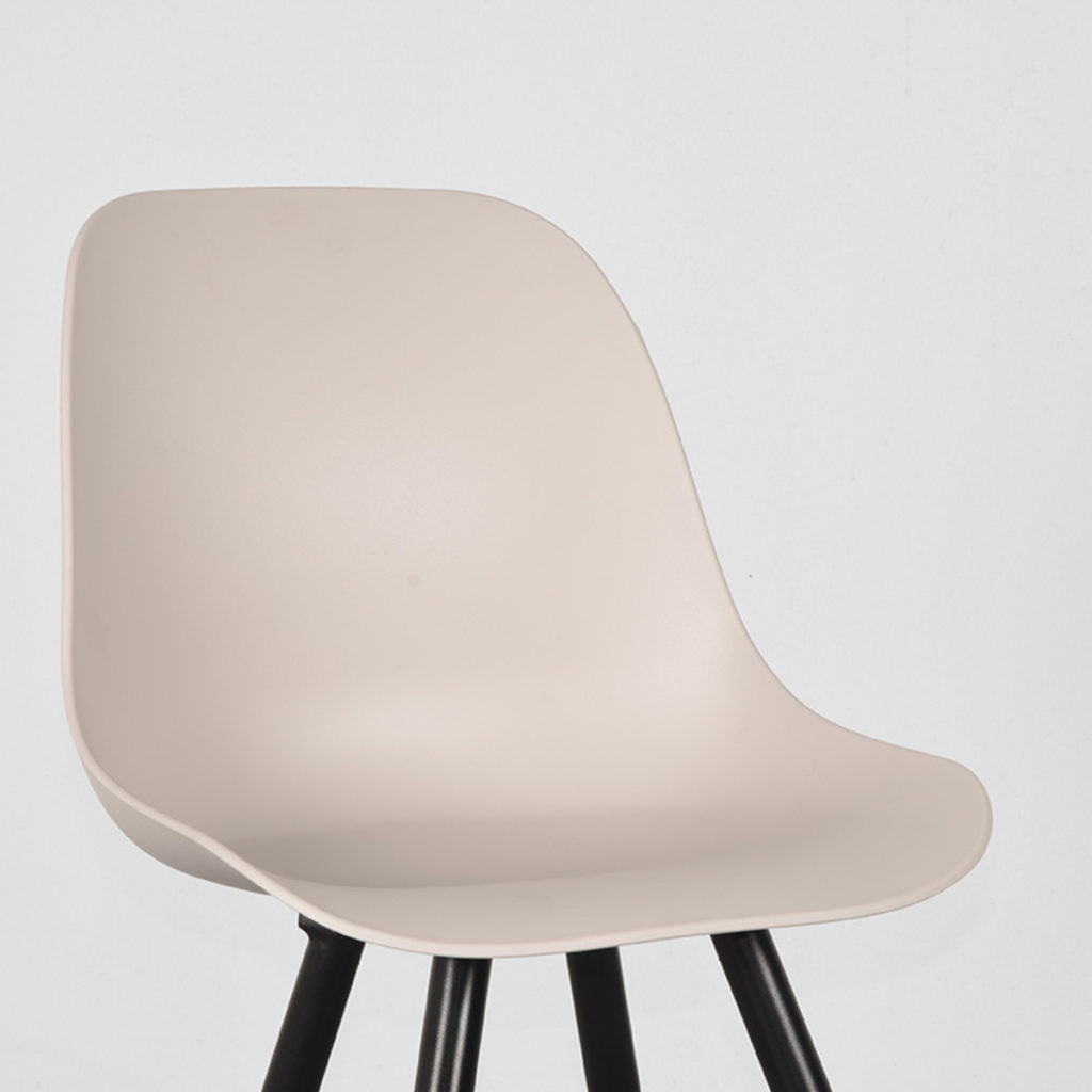 LABEL51 Eetkamerstoel Monza - Zand - Kunststof - Afbeelding 6