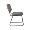 LABEL51 Eetkamerstoel Noah - Antraciet - Microfiber - Afbeelding 3