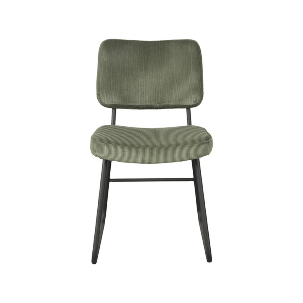 LABEL51 Eetkamerstoel Noah - Forest - Ribcord - Afbeelding 2