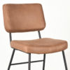 LABEL51 Eetkamerstoel Noah - Cognac - Microfiber - Afbeelding 5