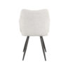 LABEL51 Eetkamerstoel Noud - Wit - Boucle - Afbeelding 4