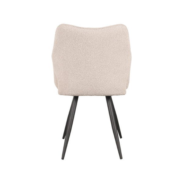 LABEL51 Eetkamerstoel Noud - Naturel - Boucle - Afbeelding 6