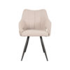 LABEL51 Eetkamerstoel Noud - Naturel - Boucle - Afbeelding 4