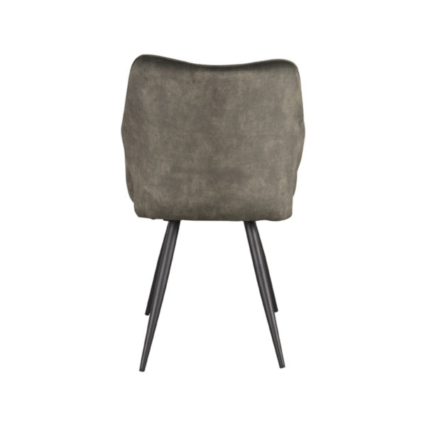 LABEL51 Eetkamerstoel Noud - Hunter - Velours - Afbeelding 4