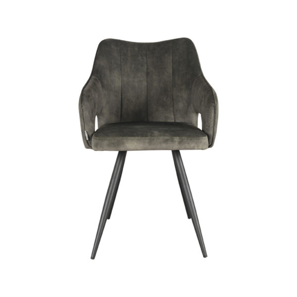 LABEL51 Eetkamerstoel Noud - Hunter - Velours - Afbeelding 2