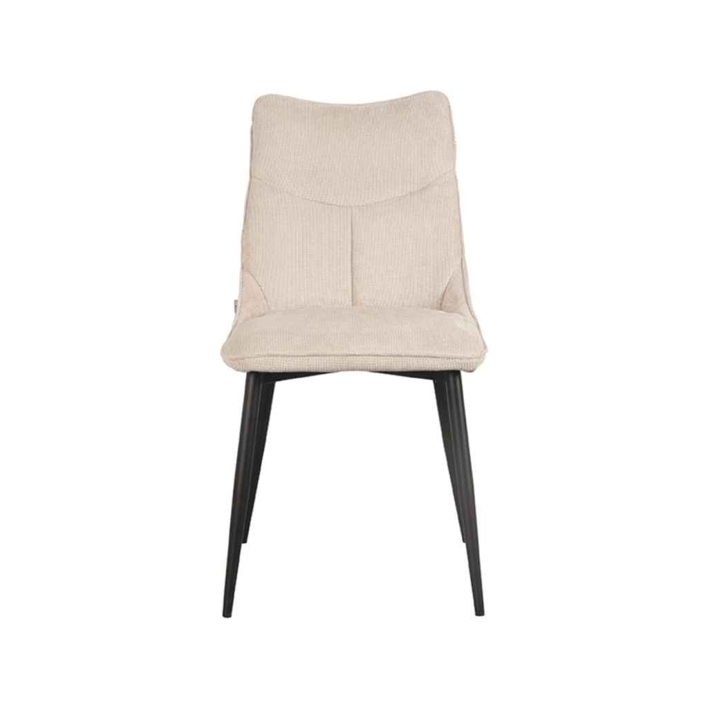 LABEL51 Eetkamerstoel Riv - Naturel - Synthetisch - Afbeelding 2