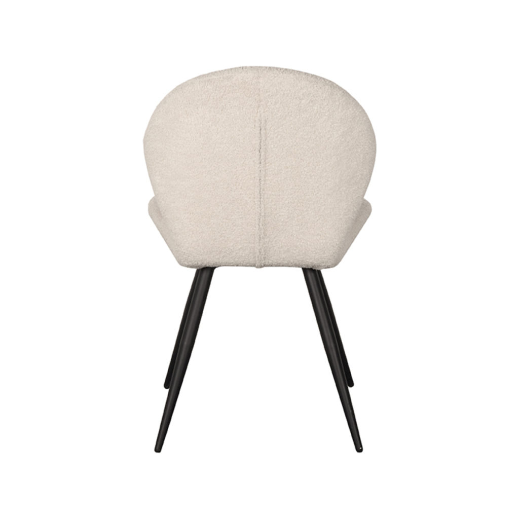 LABEL51 Eetkamerstoel Sky - Ivory - Teddy - Afbeelding 5