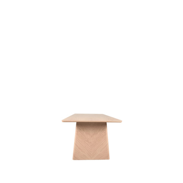 LABEL51 Eetkamertafel Jule - Naturel - Eiken - 240x100 cm - Afbeelding 3