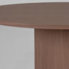 LABEL51 Eetkamertafel Oliva - Walnoot - Eiken - 130 cm - Rond - Afbeelding 2
