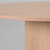 LABEL51 Eetkamertafel Oliva - Naturel - Eiken - 130 cm - Rond - Afbeelding 2