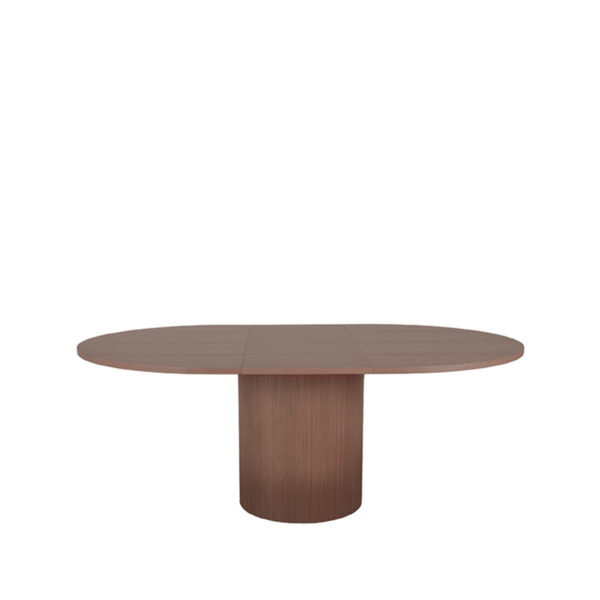 LABEL51 Eetkamertafel Oliva - Walnoot - Eiken - 150-200 cm - Uitschuifbaar - Afbeelding 3