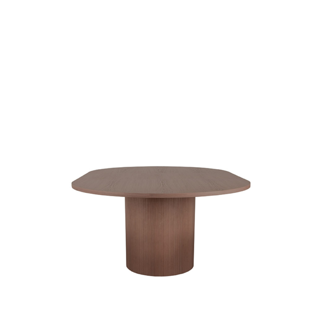 LABEL51 Eetkamertafel Oliva - Walnoot - Eiken - 150-200 cm - Uitschuifbaar - Afbeelding 4