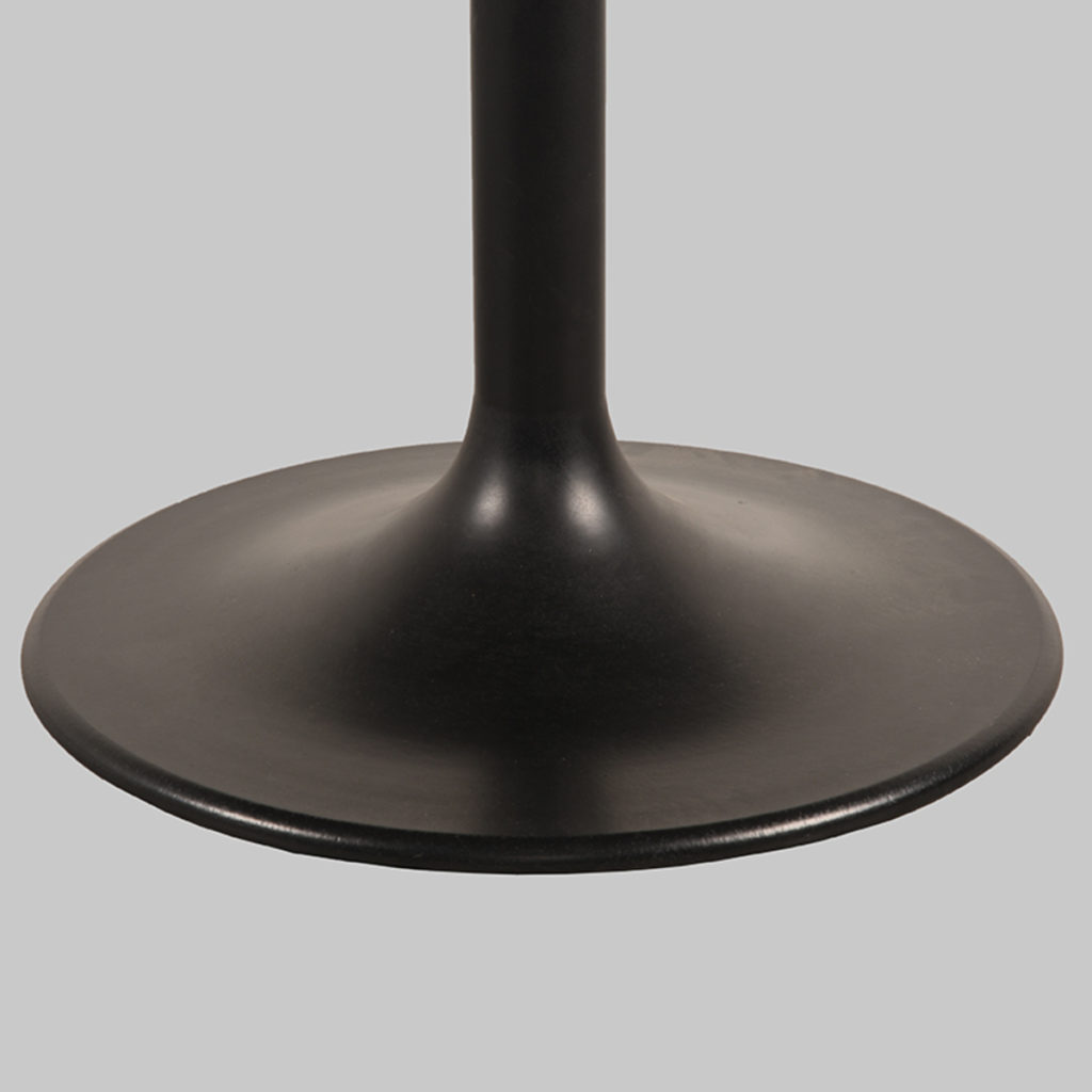 LABEL51 Eetkamertafel Otto - Espresso - Mangohout - 130 cm - Rond - Afbeelding 3