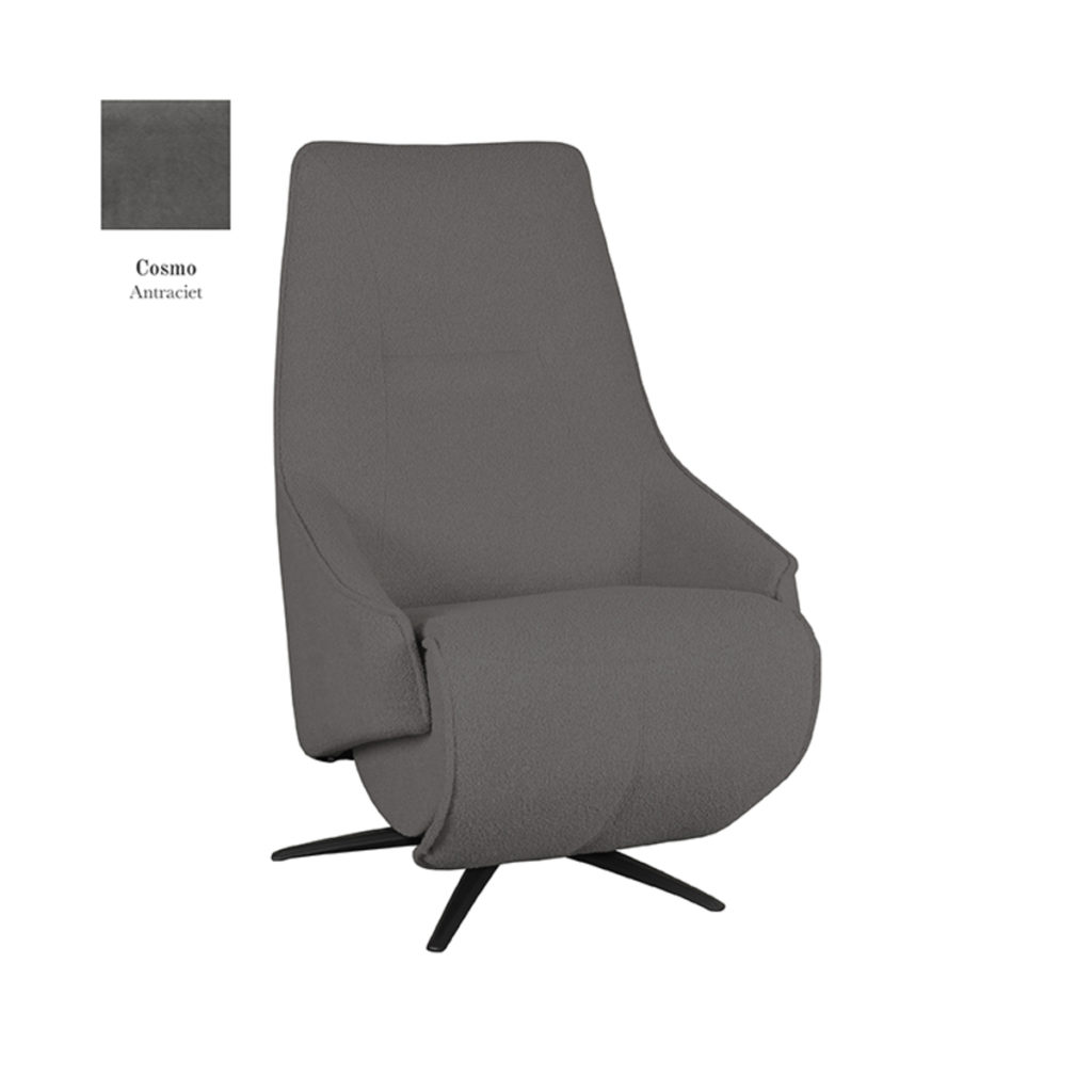 LABEL51 Fauteuil Odense - Antraciet - Cosmo - Afbeelding 2