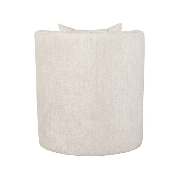LABEL51 Fauteuil Evy - Crème - Elegance - 65 cm - Afbeelding 4