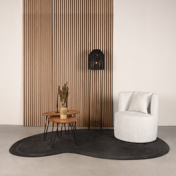 LABEL51 Fauteuil Evy - Crème - Elegance - 65 cm - Afbeelding 6