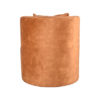 LABEL51 Fauteuil Evy - Oker - Velours - 65 cm - Afbeelding 4