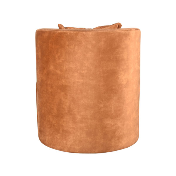 LABEL51 Fauteuil Evy - Oker - Velours - 65 cm - Afbeelding 4