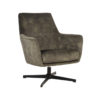 LABEL51 Fauteuil Toby - Hunter - Velours - Afbeelding 2