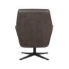 LABEL51 Fauteuil Tod - Antraciet - Microfiber - Afbeelding 4