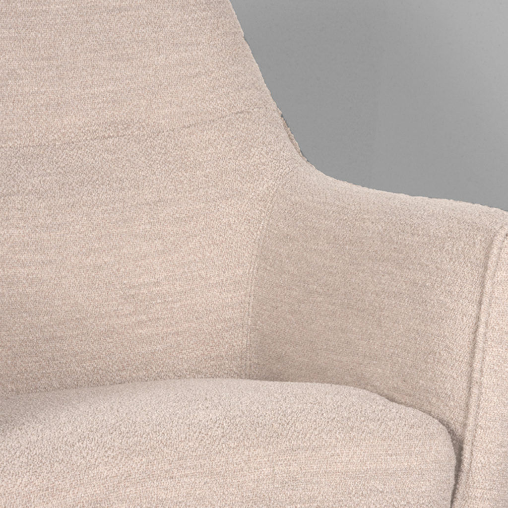 LABEL51 Fauteuil Tod - Naturel - Boucle - Afbeelding 6