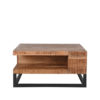 LABEL51 Salontafel Cube - Rough - Mangohout - 80 cm - Afbeelding 2