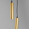 LABEL51 Hanglamp Ferroli - Antiek goud - Metaal - 3-lichts - Afbeelding 3
