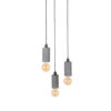 LABEL51 Hanglamp Fresco - Concrete - Beton - 3-Lichts - Afbeelding 2