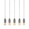 LABEL51 Hanglamp Fresco - Concrete - Beton - 5-Lichts