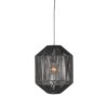 LABEL51 Hanglamp Ibiza - Zwart - Jute - 1-Lichts Cilinder