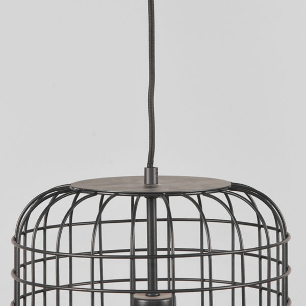 LABEL51 Hanglamp Solido - Zwart - Metaal - 1-Lichts - Afbeelding 2