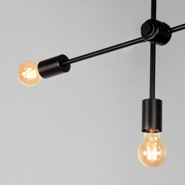 LABEL51 Hanglamp Stilo - Zwart - Metaal - Afbeelding 3