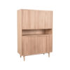 LABEL51 Bergkast Jule - Naturel - Eiken - Hoge Kast - Afbeelding 3