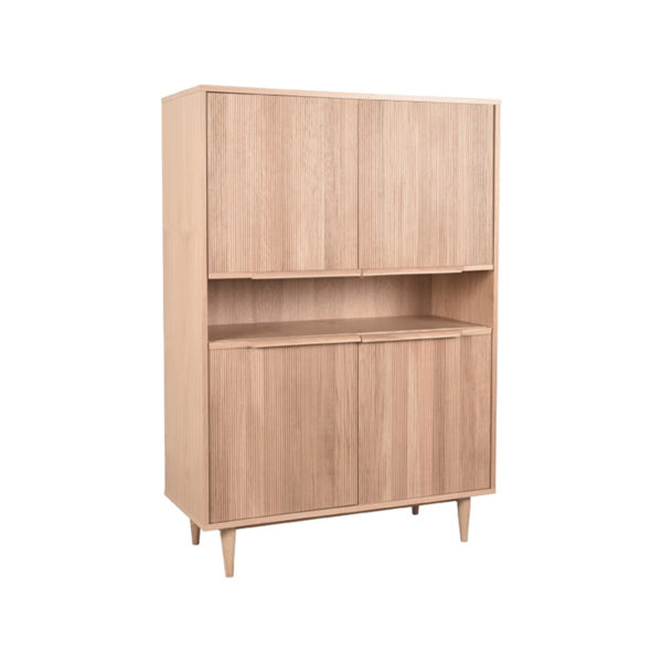 LABEL51 Bergkast Jule - Naturel - Eiken - Hoge Kast - Afbeelding 3