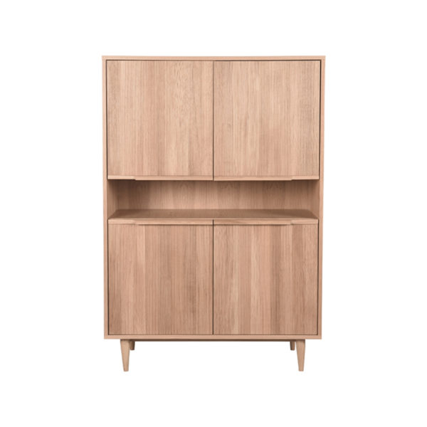 LABEL51 Bergkast Jule - Naturel - Eiken - Hoge Kast - Afbeelding 5