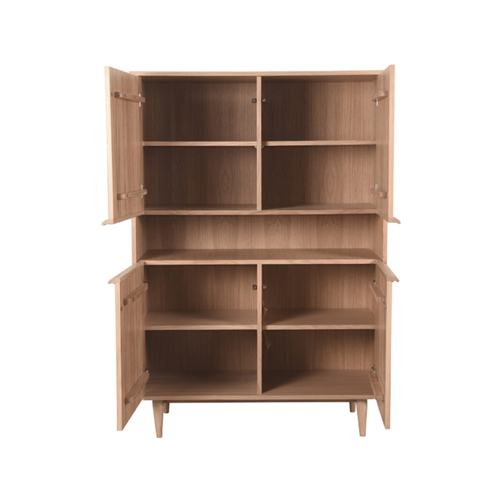 LABEL51 Bergkast Jule - Naturel - Eiken - Hoge Kast - Afbeelding 6